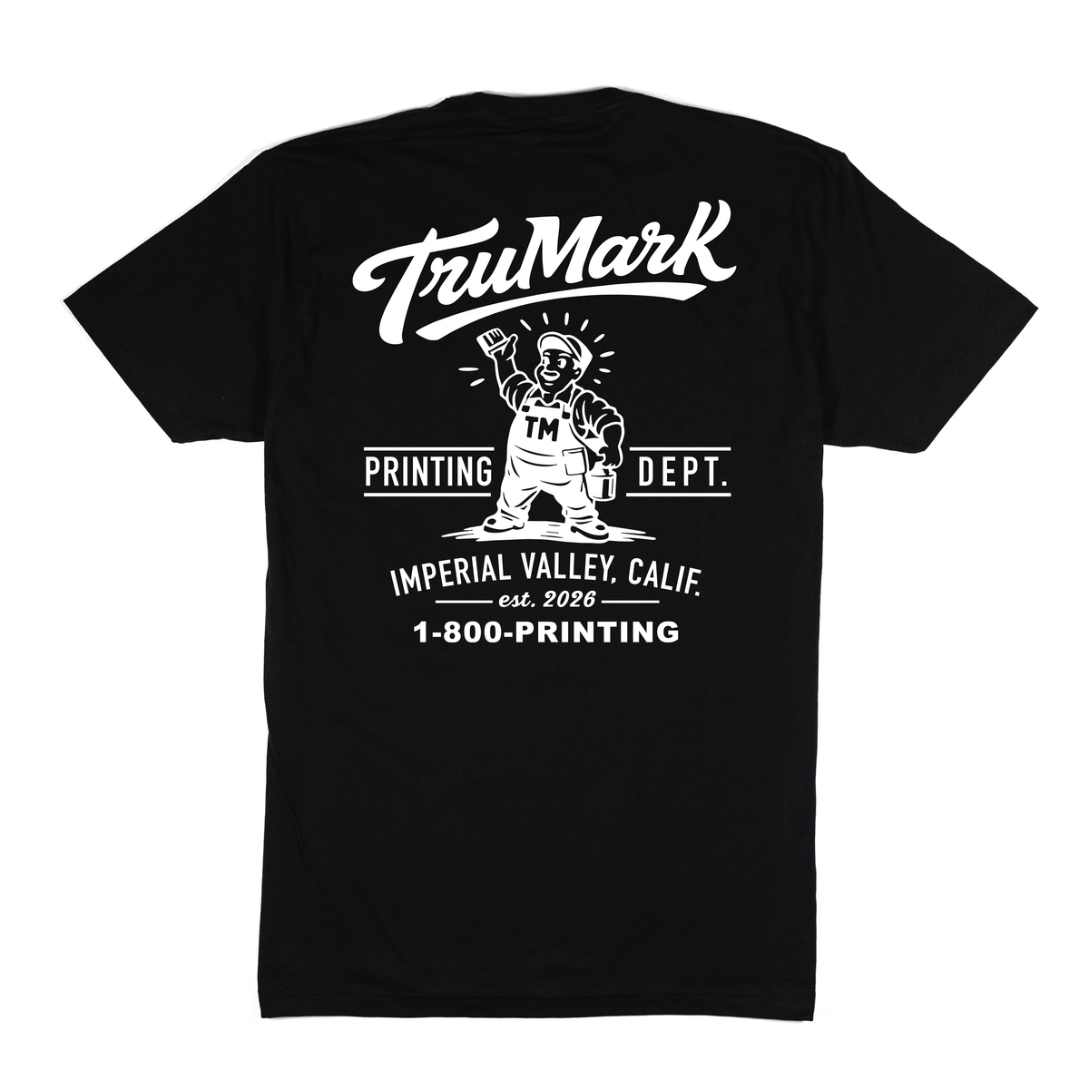 Printing Dept. Tee (Black)