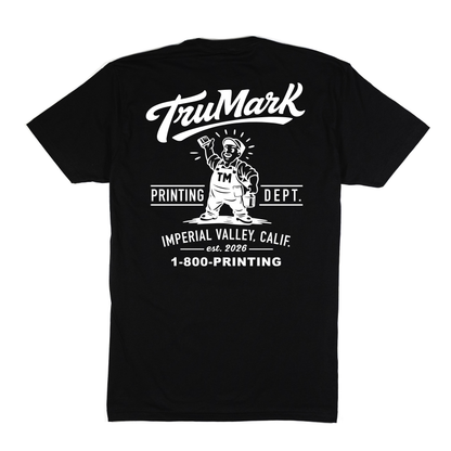 Printing Dept. Tee (Black)