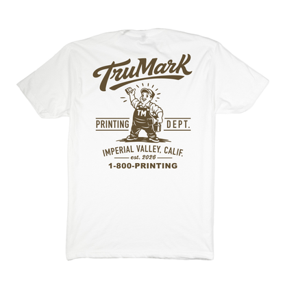 Printing Dept. Tee (White)