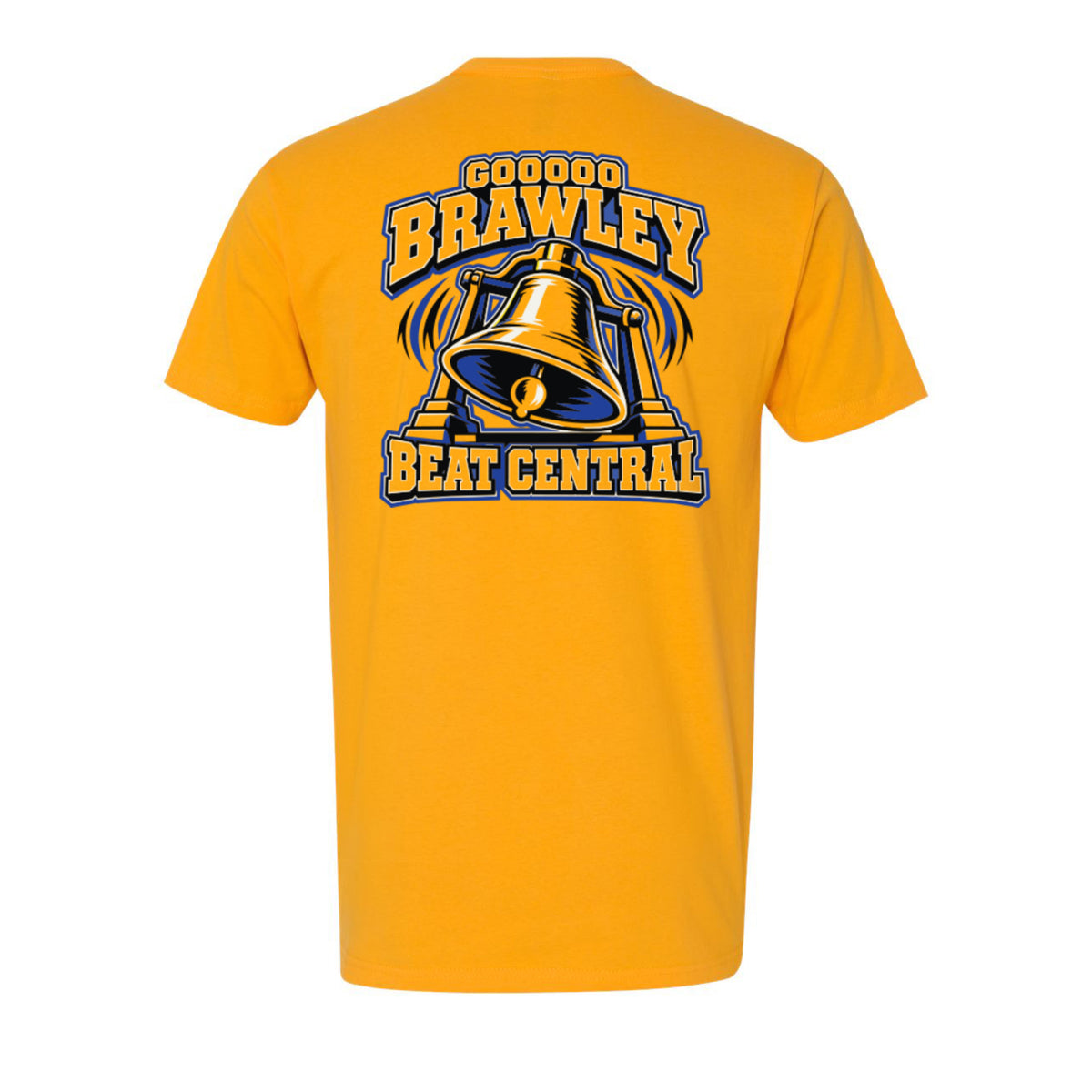 Brawley Bell Game - Athletic Gold Tee